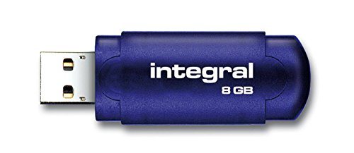 Imagen principal de Integral Memory INUSB8GB - Memoria Port USB de 8 GB, Color Negro