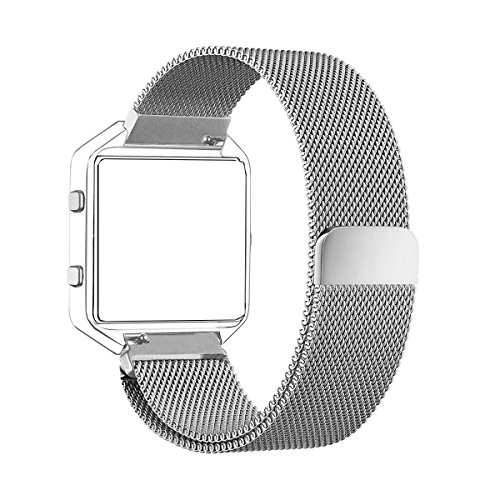 Imagen principal de Fitbit Blaze Band (6.7 a 8.1 pulgadas), PUGO TOP® Milanese bucle de l
