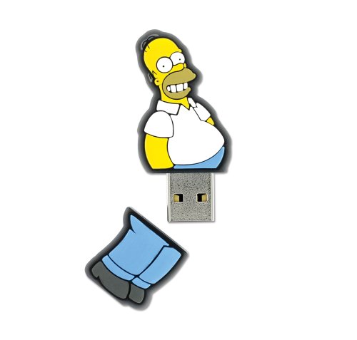 Imagen principal de Integral INFD8GBHOMER - Memoria USB (8 GB, USB 2.0, Tapa, 48 mm, 28 mm