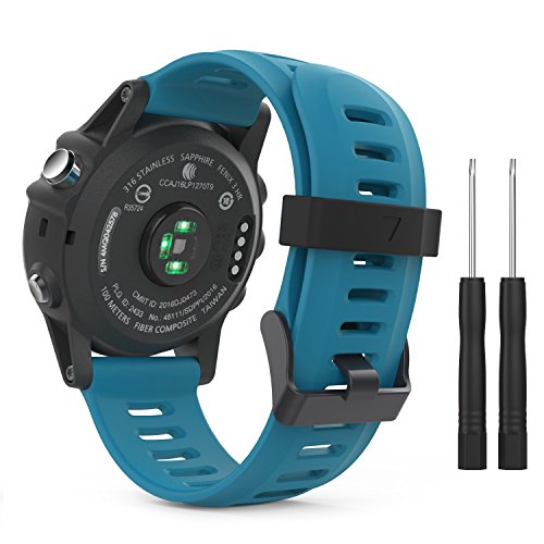 Imagen principal de MoKo Pulsera para Garmin Fenix 6X/6X Pro, Fenix 3/Fenix 3 HR/Fenix 5X/