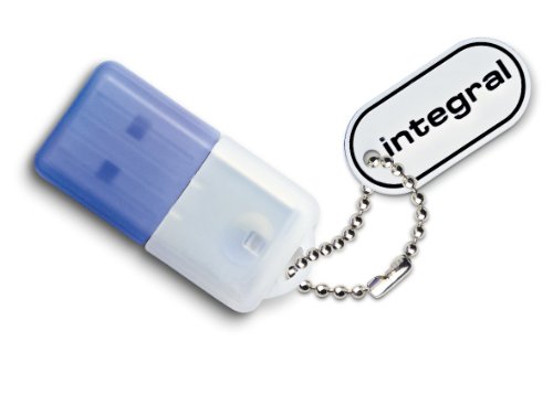 Imagen principal de Integral 8GB Mini - Memoria USB de 8 GB (USB 2.0), Azul