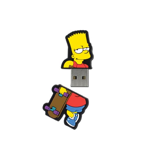 Imagen principal de Integral INFD8GBBART - Memoria USB de Bart Simpson (8 GB, USB 2.0)