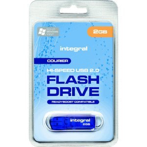 Imagen principal de Integral 2GB USB 2.0 Courier Flash Drive Unidad Flash USB USB Tipo A -