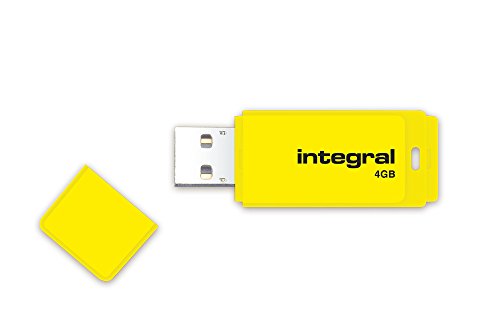 Imagen principal de Integral INFD4GBNEONYL Unidad Flash USB 4 GB USB Tipo A 2.0 Amarillo -