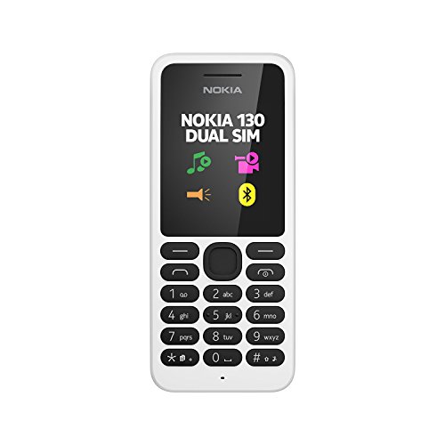 Imagen principal de Nokia 130 - Teléfono móvil de 1.8 (Bluetooth, Dual Sim, 4 MB de RAM)