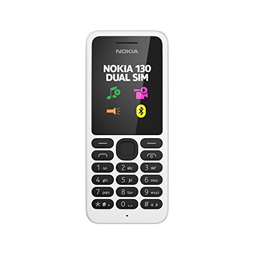 Imagen principal de Nokia 130 - Teléfono móvil de 1.8 (Bluetooth, Dual Sim, 4 MB de RAM)