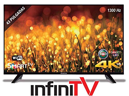 Imagen principal de TV 43 LED INFINITON Smart TV 4K INTV-43 Grabador USB - WiFi