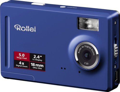 Imagen principal de Rollei Compactline 50 Cámara Digital (5 megapíxeles, 4 Capas Digit. 