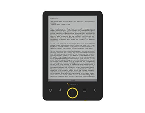 Imagen principal de Sunstech EBI8 - Libro electrónico de 6 (8 GB, USB), Color Negro
