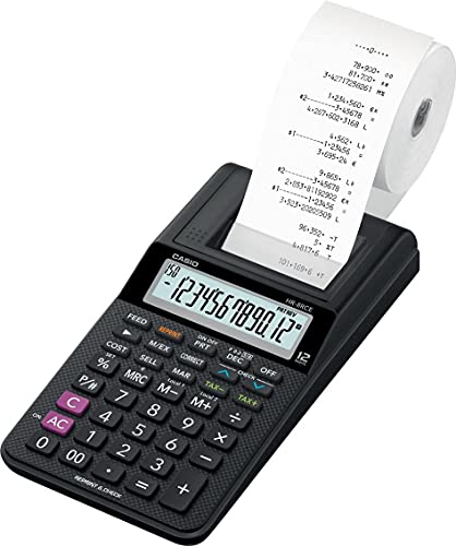 Imagen principal de Casio HR-8RCE-BK - Mini impresora, negro