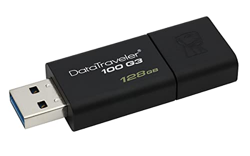 Imagen principal de Kingston DataTraveler 100 G3 -DT100G3/128GB, USB 3.0, Flash Drive, 128