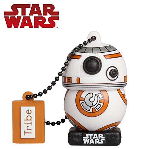 Imagen principal de Llave USB 32 GB BB8 TLJ - Memoria Flash Drive 2.0 Original Star Wars, 