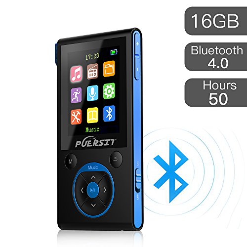 Imagen principal de Reproductor de sonido, de MP3, 16 GB, HiFi, Bluetooth, 50 horas de rep