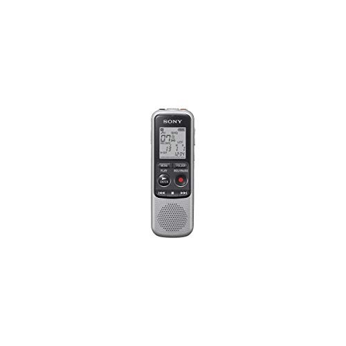 Imagen principal de Sony ICD-Bx140 - Grabadora Digital (4GB), 11.5x2.1x3.9 cm, Plateado