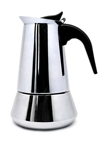 Imagen principal de Nerthus FIH 248 Cafetera Inducción 4 Tazas, Acero inoxidable, color P