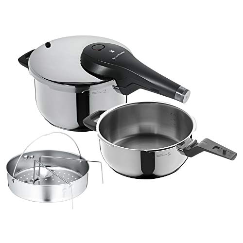 Imagen principal de WMF Premium - Set con Olla Rápida 22 cm de diámetro de 4 litros y Me