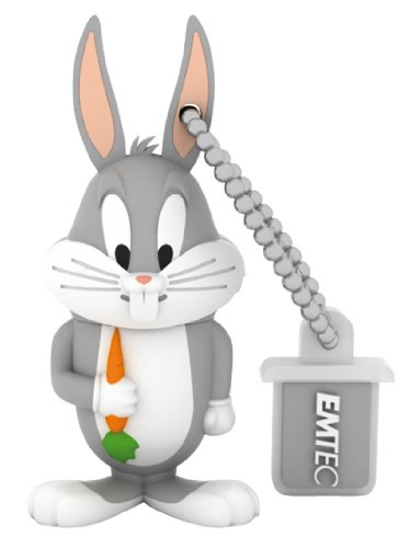 Imagen principal de Emtec EKMMD8GL104 - Memoria USB 2.0, 8 GB, diseño Bugs Bunny