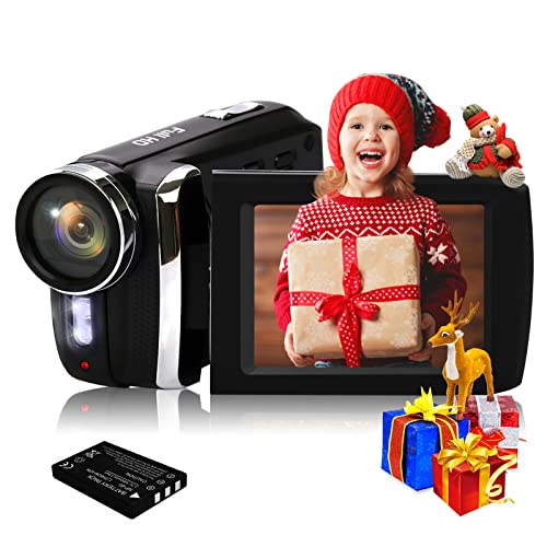 Imagen principal de HG8250 Videocámara digital FHD 1080P 24MP 270 grados con pantalla gir