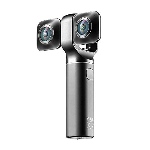 Imagen principal de Vuze VUZE-XR-BLK - Videocámara de bolsillo (5,7 MP, lente 360º), col