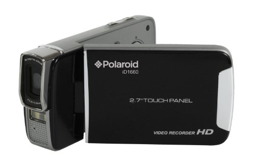 Imagen principal de Polaroid ID1660-BLK-INT - Videocámara Digital (Pantalla de 2,7, 16 Mp