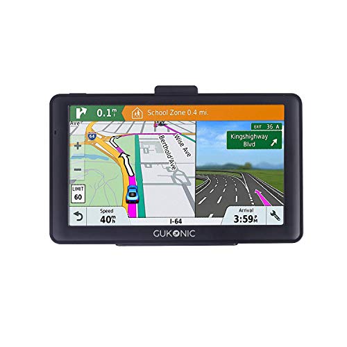 Imagen principal de GUKONIC 5 GPS Navegacion Para Coche Speedcam Radar Asistencia de Carri
