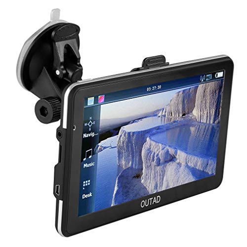 Imagen principal de OUTAD GPS. Navegador recargable para coche de 7 , pantalla táctil con