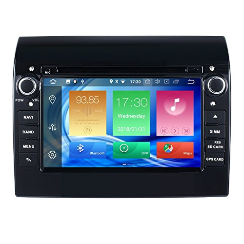 Imagen principal de Harfey H32586G Single DIN Car Stereo 7 Android 8.0 GPS de navegación 