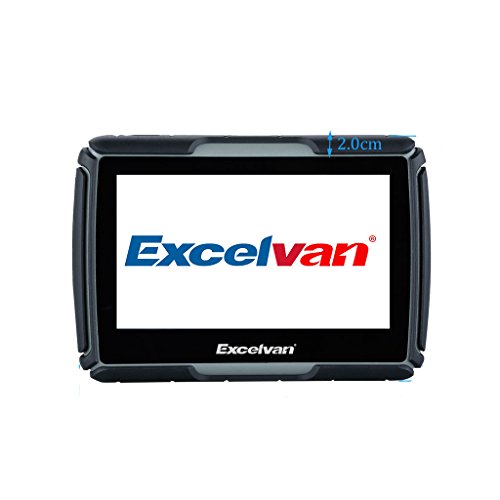 Imagen principal de Excelvan Sistema de navegación GPS SATNAV para motos, con Bluetooth, 