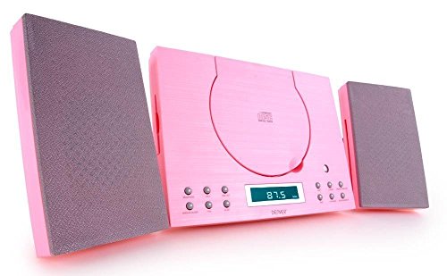 Imagen principal de Minicadena Denver MC-5010PINK con Reproductor de CD, Radio FM, Entrada