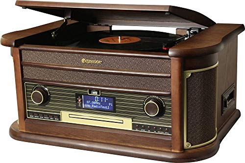 Imagen principal de Roadstar HIF-1996D+BT Tocadiscos 33/45/78 rpm, Radio DAB/DAB+/FM, Repr