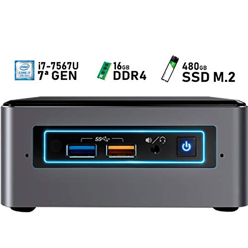 Imagen principal de Intel NUC i7-7567U + 16GB DDR4 + 480GB SSD M.2 + Windows 10 Home ESPA
