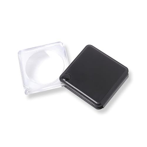 Imagen principal de Carson Lupa de bolsillo plegable MagniFlip de 3 aumentos y funda integ