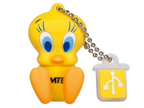 Imagen principal de Emtec L100 Looney Tunes Tweety - Memoria USB 2.0, 4 GB, Lectura 15 MB/