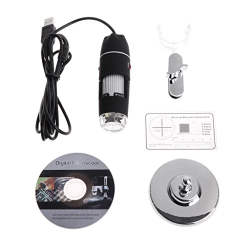 Imagen principal de Microscopio para Estudiantes 1600X Microscopio USB Cámara Lupa de end