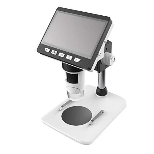 Imagen principal de Runrain Microscopio digital de 4,3 pulgadas LCD HD 1080P 50X-1000X aum