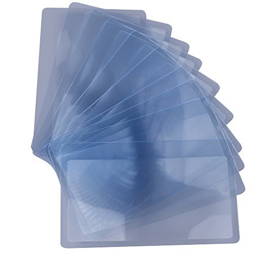 Imagen principal de Broadroot 10pcs Tarjeta De Crédito 3 X Ampliación De Lupa Magnifying