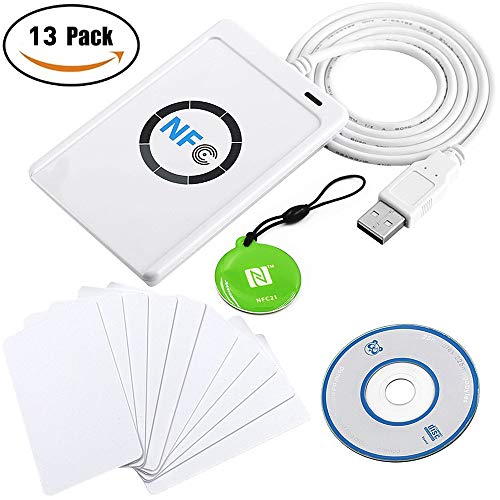 Imagen principal de ACR122U Lector NFC + SDK + 10 IC Tarjeta MIFARE en Blanco + 1 MF Tarje