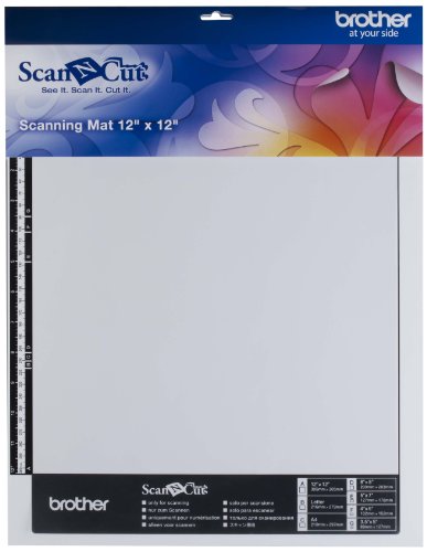 Imagen principal de Brother CAMATS12 Scan-N-Cut - Alfombrilla de escaneo, Color Blanco