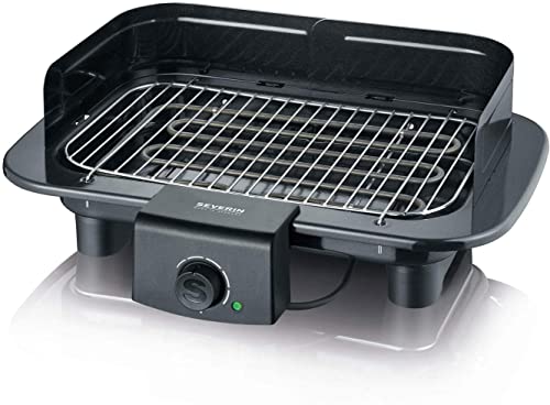 Imagen principal de SEVERIN PG 9710 Barbacoa con Balón de Fútbol, Superficie de Grill (3