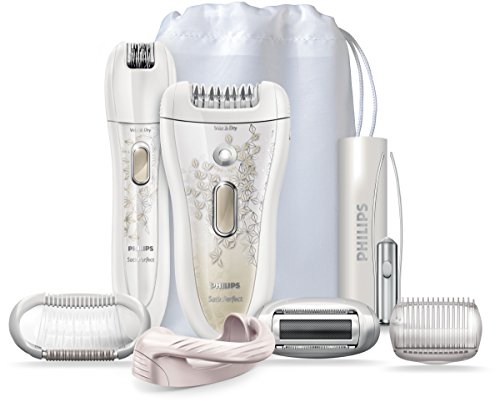 Imagen principal de Philips SatinPerfect HP6581/03 - Depiladora (Beige, Blanco, 32 pinzas,