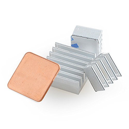 Imagen principal de Aukru - Disipador de Calor para Raspberry Pi (Aluminio, 3 Unidades), C