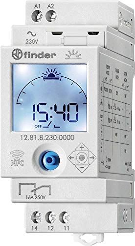 Imagen principal de Buscador Interruptor diario Astro digital con inversor 16 A 230 V de r