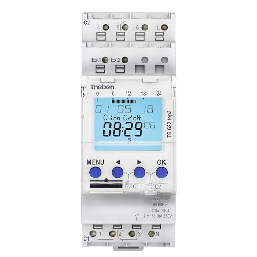 Imagen principal de Theben 6220130 - TR 622 top3 - Interruptores horarios Digitales con pr