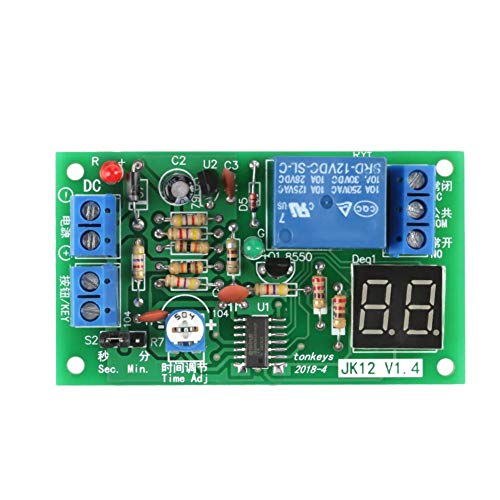 Imagen principal de DC12V Pantalla LED Digital Temporizador Retardo Interruptor Temporizac