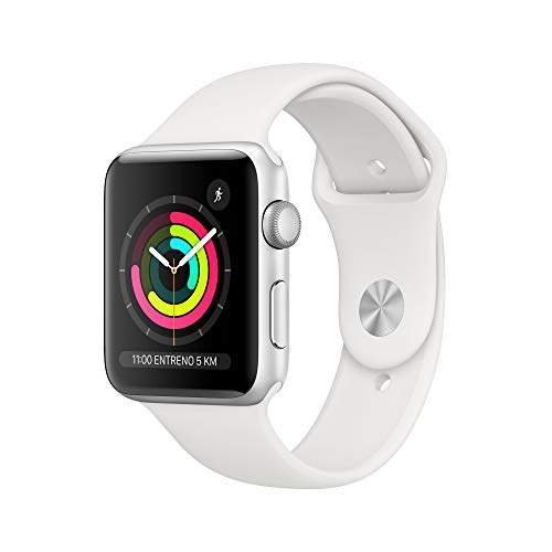 Imagen principal de Apple Watch Series 3 (GPS, 42mm) Aluminio en Plata - Correa Deportiva 