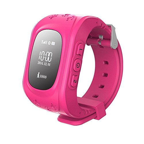 Imagen principal de Winnes Reloj Niña Rosa Reloj Niño GPS Localizador Pulsera de Activid
