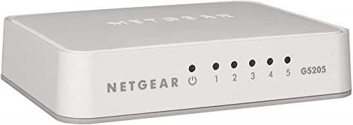 Imagen principal de Netgear GS205-100PES - Switch 5 Puertos Gigabit 10/100/1000
