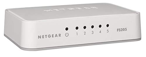 Imagen principal de Netgear FS205-100PES - Switch 5 Puertos Fast Ethernet 10/100