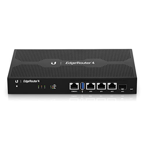 Imagen principal de Ubiquiti EdgeRouter 4 Router 4 Puertos Gigabit + 1 Puerto SFP