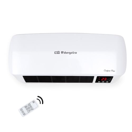 Imagen principal de Orbegozo SP 6000, Calefactor baño, 2000 W, 2 niveles de calor, elemen